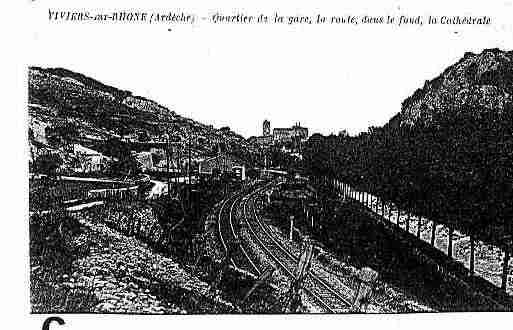 Ville de VIVIERS Carte postale ancienne