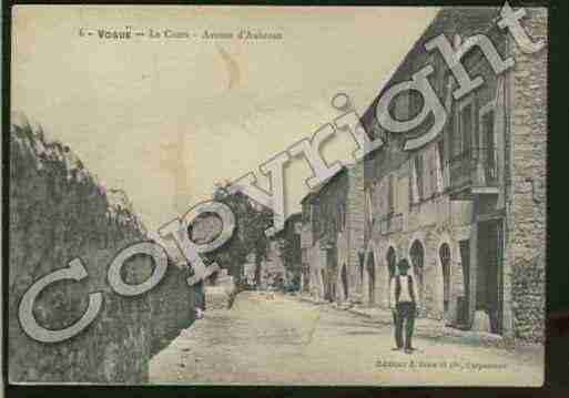 Ville de VOGUE Carte postale ancienne