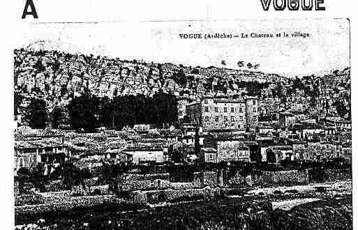 Ville de VOGUE Carte postale ancienne