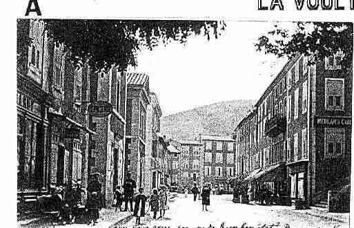 Ville de VOULTESURRHONE(LA) Carte postale ancienne