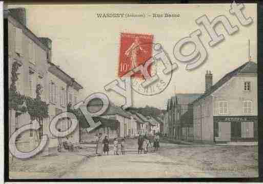 Ville de WASIGNY Carte postale ancienne