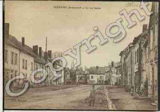 Ville de WASIGNY Carte postale ancienne