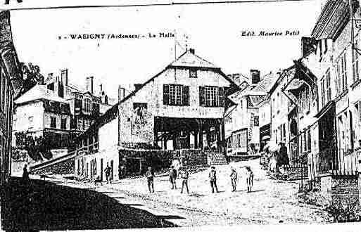 Ville de WASIGNY Carte postale ancienne