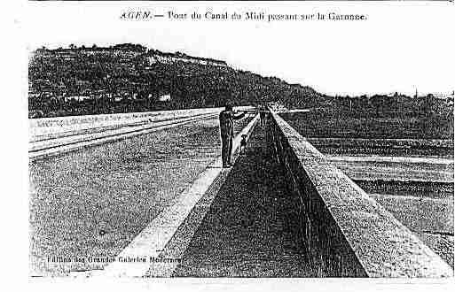 Ville de AGEN Carte postale ancienne