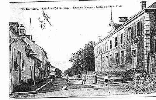 Ville de AIXD\'ANGILLON(LES) Carte postale ancienne