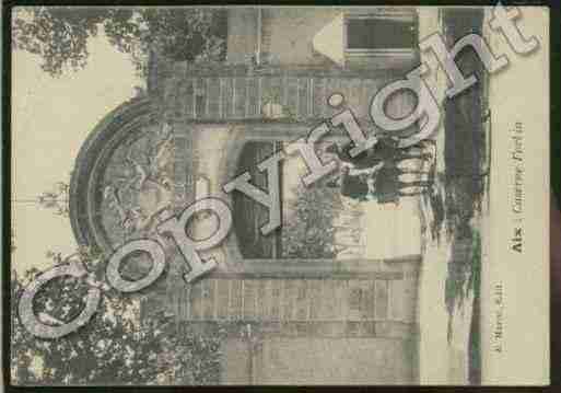 Ville de AIXENPROVENCE Carte postale ancienne Ville de AIXENPROVENCE Carte postale ancienne