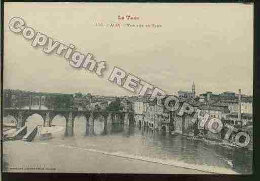 Ville de ALBI Carte postale ancienne