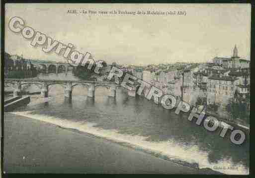 Ville de ALBI Carte postale ancienne