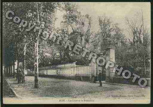 Ville de ALBI Carte postale ancienne