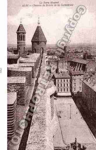 Ville de ALBI Carte postale ancienne