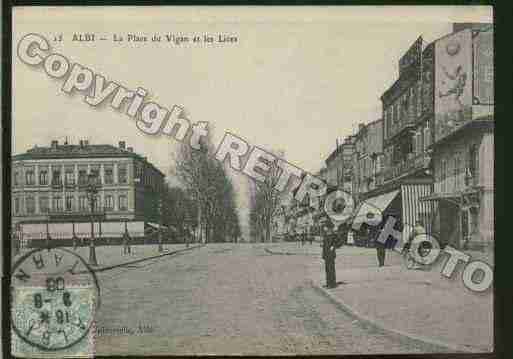 Ville de ALBI Carte postale ancienne