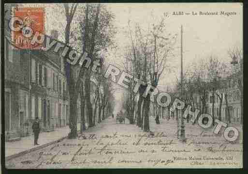 Ville de ALBI Carte postale ancienne