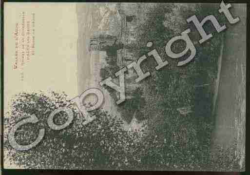 Ville de ALETLESBAINS Carte postale ancienne