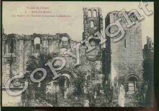Ville de ALETLESBAINS Carte postale ancienne