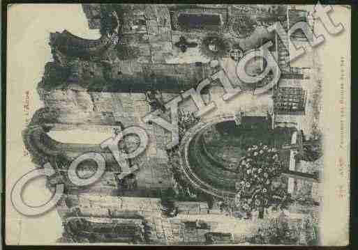 Ville de ALETLESBAINS Carte postale ancienne