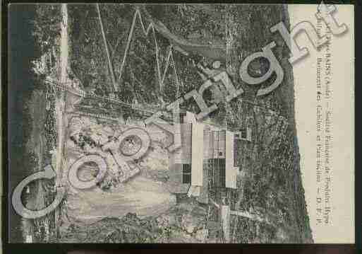 Ville de ALETLESBAINS Carte postale ancienne