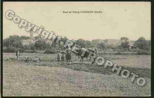 Ville de AMANCEY Carte postale ancienne