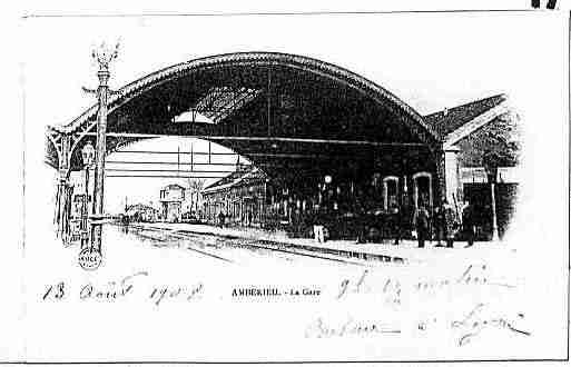 Ville de AMBERIEUENBUGEY Carte postale ancienne