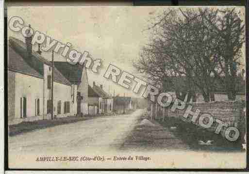 Ville de AMPILLYLESEC Carte postale ancienne