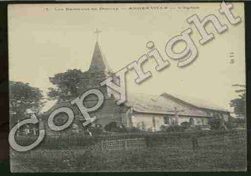 Ville de ANGERVILLE Carte postale ancienne