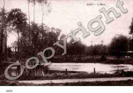 Ville de ANISY Carte postale ancienne