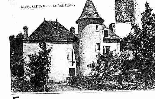 Ville de ANTIGNAC Carte postale ancienne