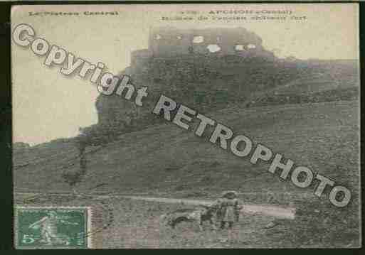 Ville de APCHON Carte postale ancienne