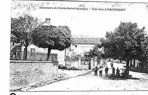 Ville de ARCENANT Carte postale ancienne