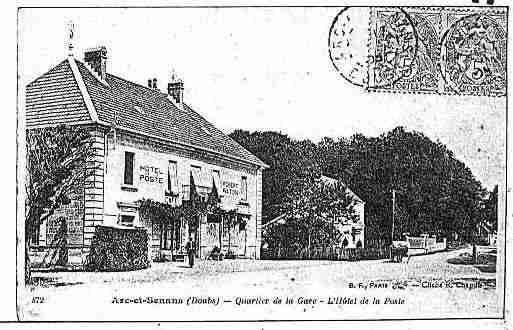 Ville de ARCETSENANS Carte postale ancienne