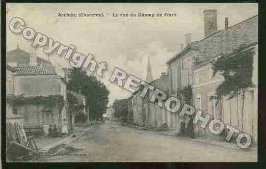 Ville de ARCHIAC Carte postale ancienne