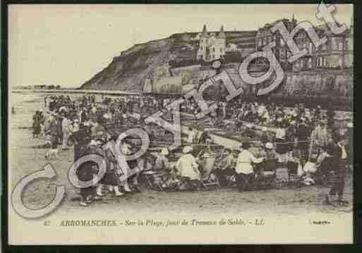 Ville de ARROMANCHESLESBAINS Carte postale ancienne