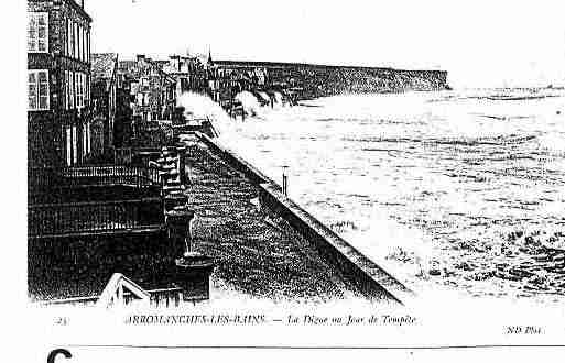 Ville de ARROMANCHESLESBAINS Carte postale ancienne