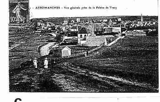 Ville de ARROMANCHESLESBAINS Carte postale ancienne