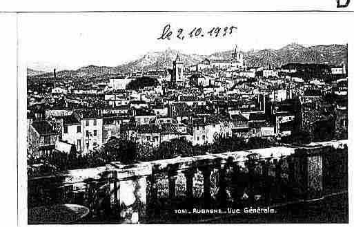 Ville de AUBAGNE Carte postale ancienne Ville de AUBAGNE Carte postale ancienne