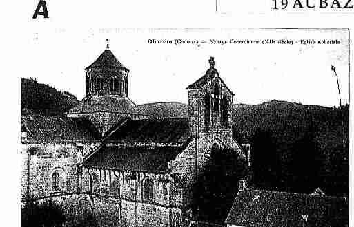 Ville de AUBAZINE Carte postale ancienne