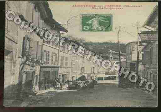 Ville de AUBETERRESURDRONNE Carte postale ancienne