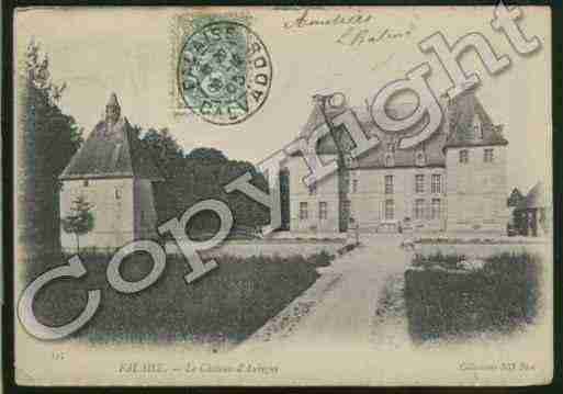 Ville de AUBIGNY Carte postale ancienne