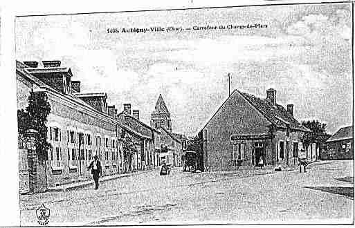 Ville de AUBIGNYSURNERE Carte postale ancienne Ville de AUBIGNYSURNERE Carte postale ancienne