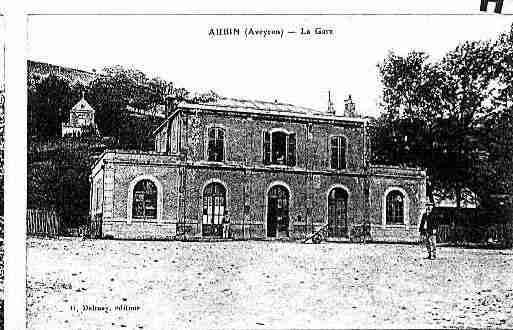 Ville de AUBIN Carte postale ancienne