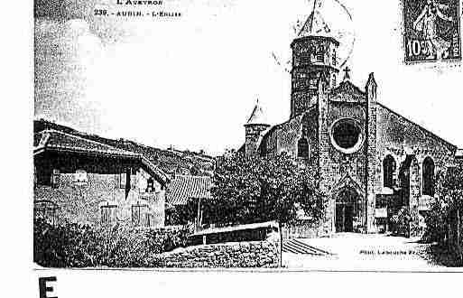 Ville de AUBIN Carte postale ancienne