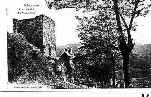Ville de AUBIN Carte postale ancienne