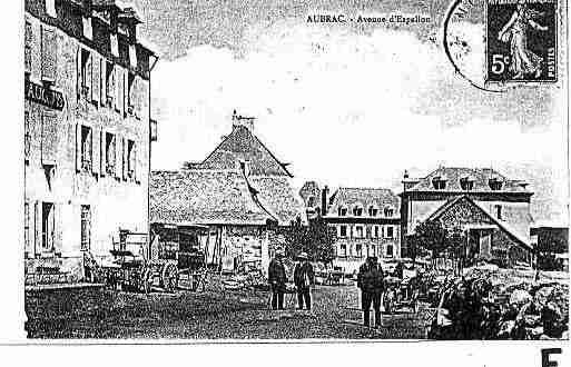 Ville de AUBRAC Carte postale ancienne
