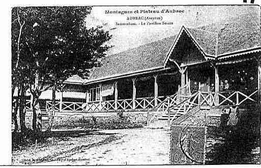 Ville de AUBRAC Carte postale ancienne