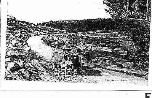 Ville de AUBRAC Carte postale ancienne