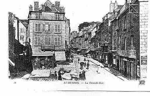 Ville de AUBUSSON Carte postale ancienne Ville de AUBUSSON Carte postale ancienne