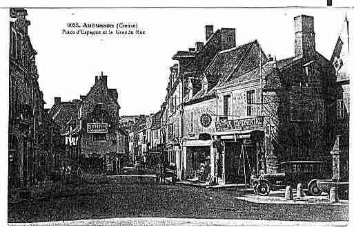 Ville de AUBUSSON Carte postale ancienne