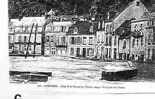 Ville de AUBUSSON Carte postale ancienne