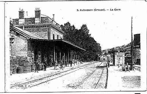Ville de AUBUSSON Carte postale ancienne