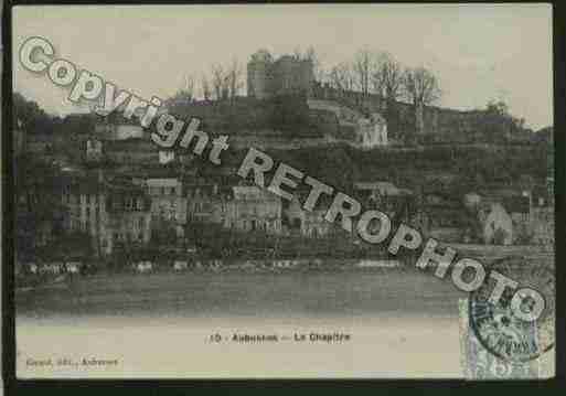 Ville de AUBUSSON Carte postale ancienne