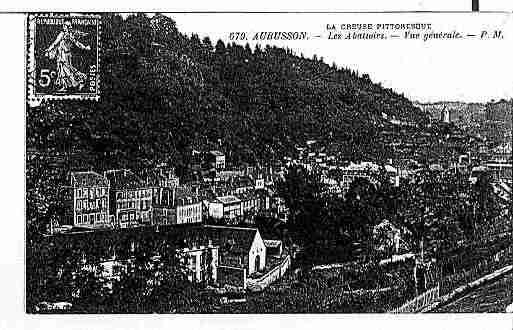 Ville de AUBUSSON Carte postale ancienne